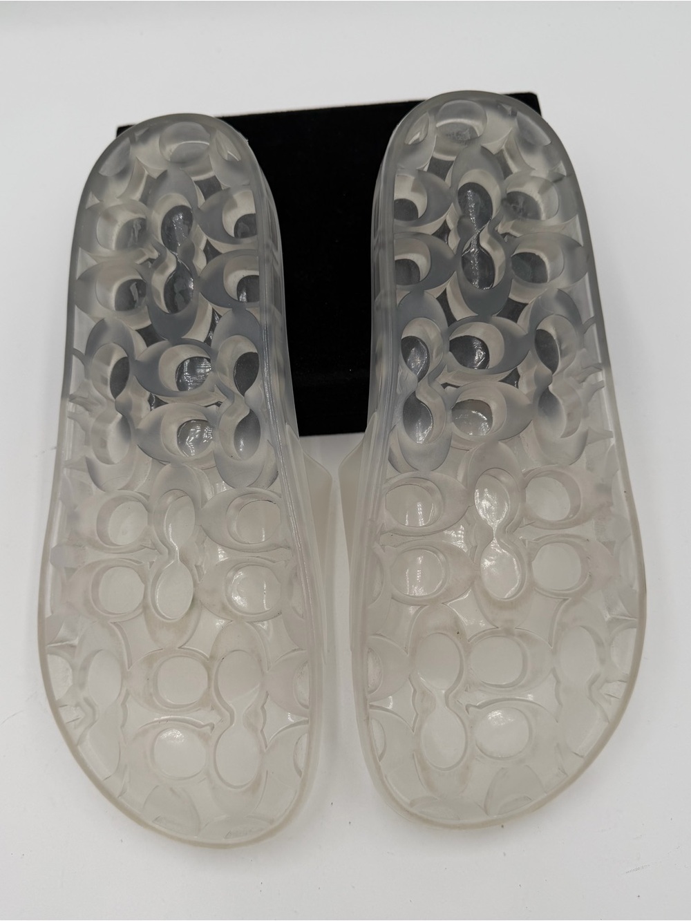 Coach Jelly Slides – Clear/Translucent – Size 9 - Picture 5 of 7
